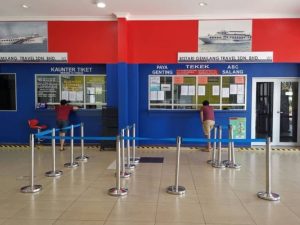 Bluewater Express Ferry Ticket Counter