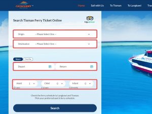 Buy Cataferry Ticket Mersing To Tioman Step 2