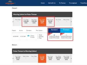 Buy Cataferry Ticket Mersing To Tioman Step 4