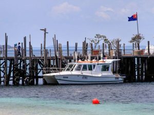 Private Boat From Mersing Jetty To Rawa Island