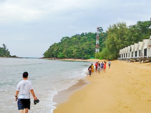 Strolling At Paya Beach